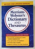 MERRIAM - WEBSTER &#039;S DICTIONARY AND THESAURUS , 2014