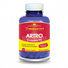 Artro + Curcumin 95, 120 capsule, Herbagetica
