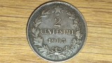 Italia - moneda de colectie - 2 centesimi 1903 R - Roma -Vittorio Emanuele III- calitate!, Europa