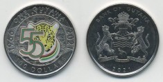 GUYANA █ MONEDE COMEMORATIV █ 100 Dollars █ 2021 █ 55 DE ANI DE INDEPENDENȚĂ UNC