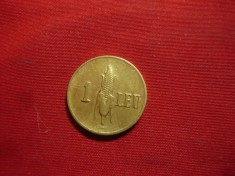Moneda 1 leu 1940 Carol II cal. aproape NC ,bronz foto