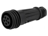 Mufă Circulară Mamă 5 Pin Filet Exterior PX0921/05/S
