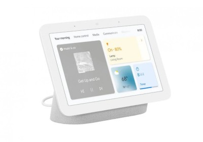 Boxa inteligenta Google Nest Hub (2nd Gen), 7&amp;quot; touchscreen, Wi-Fi, foto