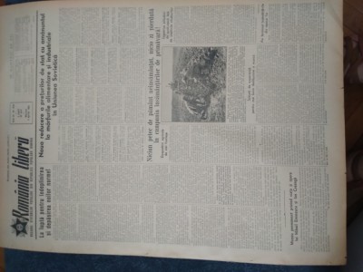 ZIAR ROMANIA LIBERA 1 APRILIE 1953 foto