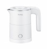 Fierbator electric Floria ZLN1735, Capacitate 500ml, Putere 1000W, Pereti dublii, Inox, Alb