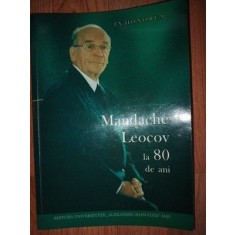 In honorem Mandache Leocov la 80 de ani Catalin Tanase,Adrian Oprea