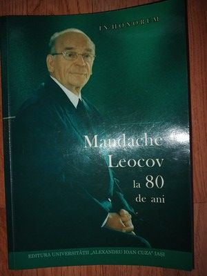In honorem Mandache Leocov la 80 de ani Catalin Tanase,Adrian Oprea