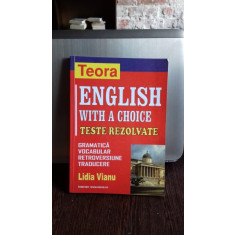 ENGLISH WITH A CHOICE - LIDIA VIANU TESTE REZOLVATE