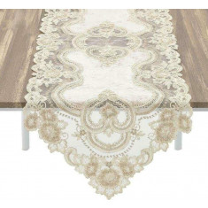 Napron masa Beige Golden 40 cm x 140 cm