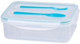 Caserola alimentara MagicHome 1,5 L cu furculita si lingura
