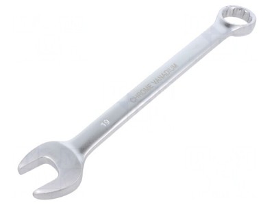 Cheie combinată 19mm oțel crom-vanadium foto