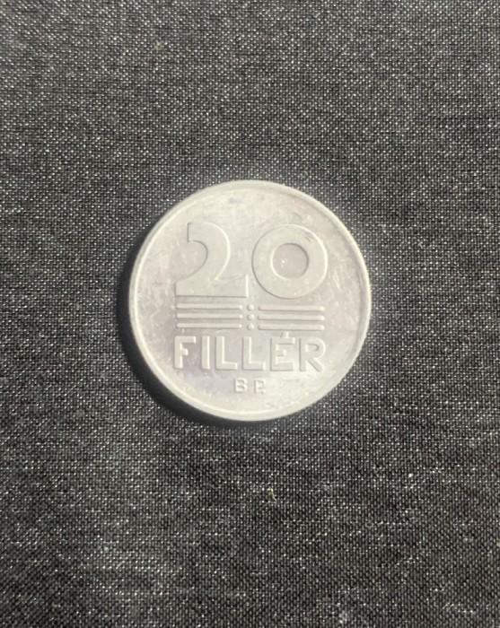 Moneda 20 filler 1976 Ungaria