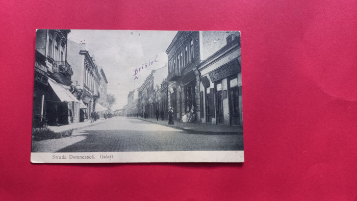Galati Strada Domneasca Hotel Bristol Tipografie 1909