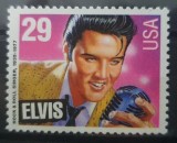 Statele Unite, SUA 1993, personalitati, actori, cantareti, Elvis Presley, serie completa MNH