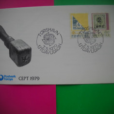 HOPCT PLIC FDC -S 2088 -EUROPA CEPT 1979 - FOROYAR -DK