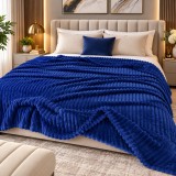 Cumpara ieftin Patura Cocolino Albastru 200x230 cm , Moale, Calduroasa E i Antialergica