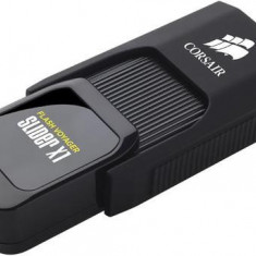 Stick USB Corsair Voyager Slider X1, 64GB, USB 3.0 (Negru)