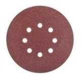 Disc Abraziv Prindere Arici Cu Gauri 125Mm, #60 Granulatie , Gauri 8 A / Set 5 Bucati