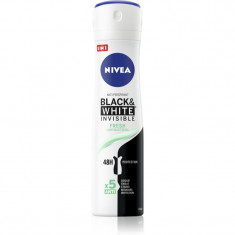 Nivea Invisible Black & White Fresh spray anti-perspirant pentru femei 150 ml