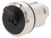 Comutator basculant 22mm negru fără IP67