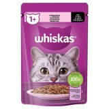 Hrana umeda pentru pisici cu somon Whiskas 85 gr