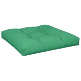 Cumpara ieftin Perna pentru paleti, verde, 80x80x12 cm, material textil