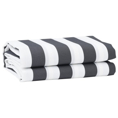 vidaXL Material de &amp;icirc;nlocuire pentru copertină Antracit, alb 3 x 2 m foto