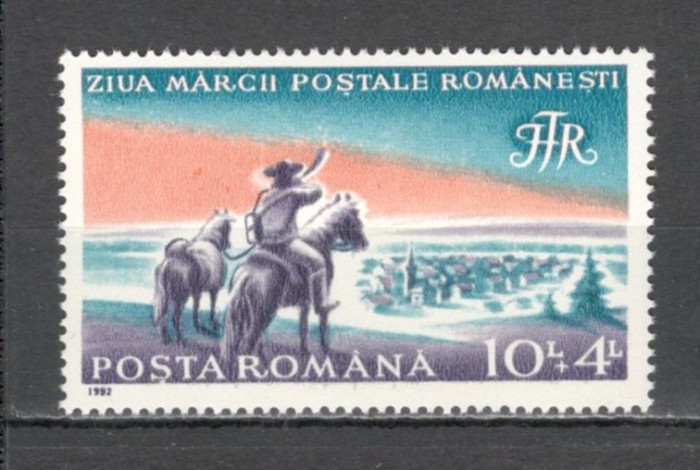 Romania.1992 Ziua marcii postale XR.1070