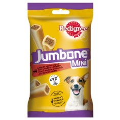 Recompensa caini / hrana complementara, Pedigree Jumbone, punga 4 bucati, 160 g, talie mica, adult, carne de vita si pasare