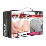 Masturbator realistic Crazy Bull vagin si anus Busty Butt cu vibratii