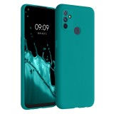 Husa pentru OnePlus Nord N100, Silicon, Verde, 53823.78, Carcasa, Kwmobile
