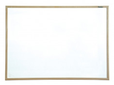 Whiteboard magnetic cu rama din lemn 60 x 40 cm Forster foto