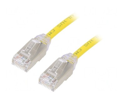 Patch Cord F/UTP TX6A-28 Galben 3m LSZH 28AWG foto