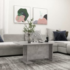 vidaXL Măsuță de cafea, gri beton, 103,5 x 60 x 40 cm, lemn prelucrat 806844