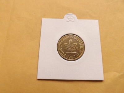 Germania 10 Pfennig 1987 D foto