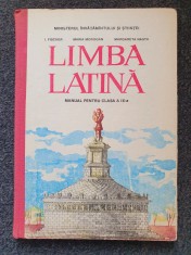 LIMBA LATINA MANUAL PENTRU CLASA A IX-A - Fischer, Morogan