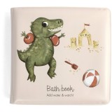 FILIBABBA Bath Book Dino Beach carte pentru apă 1 buc