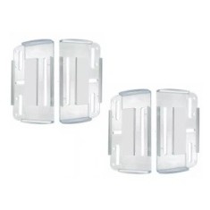 Set Suport Numar Slim Transparent