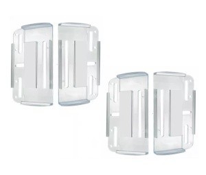 Set Suport Numar Slim Transparent foto