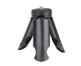 Mini trepied pentru lanterna Wuben F5, stick selfie, trepied de masa, de birou cu filet de 1 4 inch, negru F5-tripod