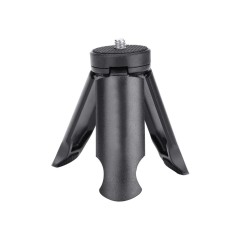 Mini trepied pentru lanterna Wuben F5, stick selfie, trepied de masa, de birou cu filet de 1 4 inch, negru F5-tripod