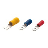Terminale tata izolate 1.5-2.5 mm&sup2;, 0.8x6.35 mm, set 200 buc Plastim