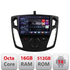 Navigatie Ford Focus 3 2011-2018 Edotec Kit-150 8 core QLED 2K 16+512 360 Android Waze USB Navigatie Internet Youtube Radio CarStore Technology