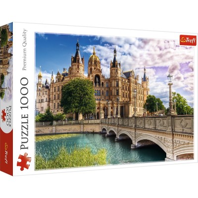 PUZZLE TREFL 1000 CASTELUL DE PE INSULA foto