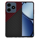 Husa pentru Realme C63 / C61, Techsuit, Carbonite FiberShell Vortex, Rosie