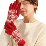 Cumpara ieftin Manusi tricotate Christmas