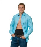 Centura colostomie, Barbati/Unisex, Negru, Suprima StomaAktiv, Elastan-Poliamida, Mar L