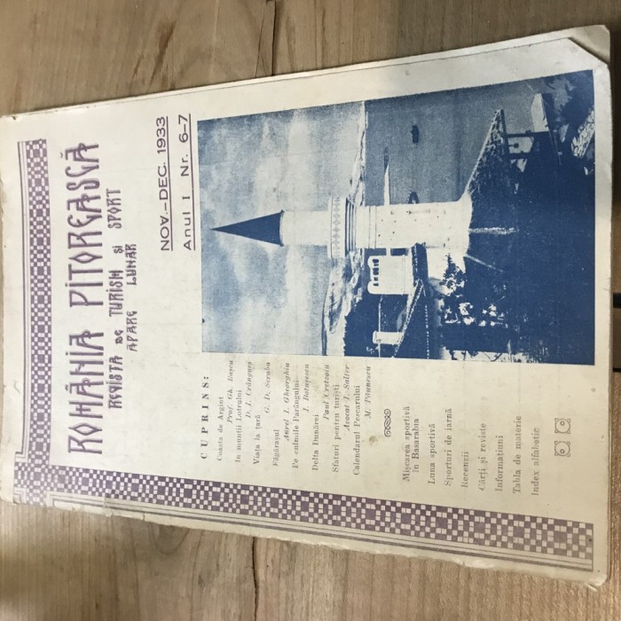 B. Romania Pitoreasca nr 6 7