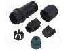 Conector circular, tata, 6 pini, BULGIN - PXP4011/06P/4045
