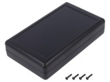 Carcasă universală neagră SMILE ABS 95x160x35mm